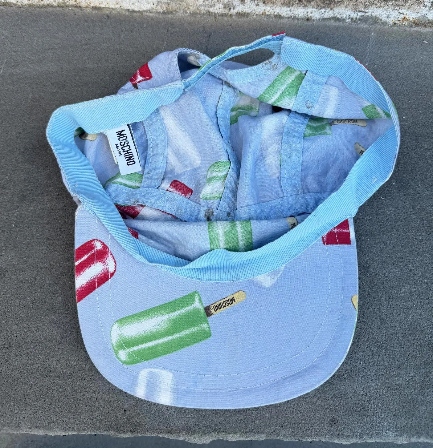 Vintage Moschino Ice Popsicle Hat (Size L) — RootsBK